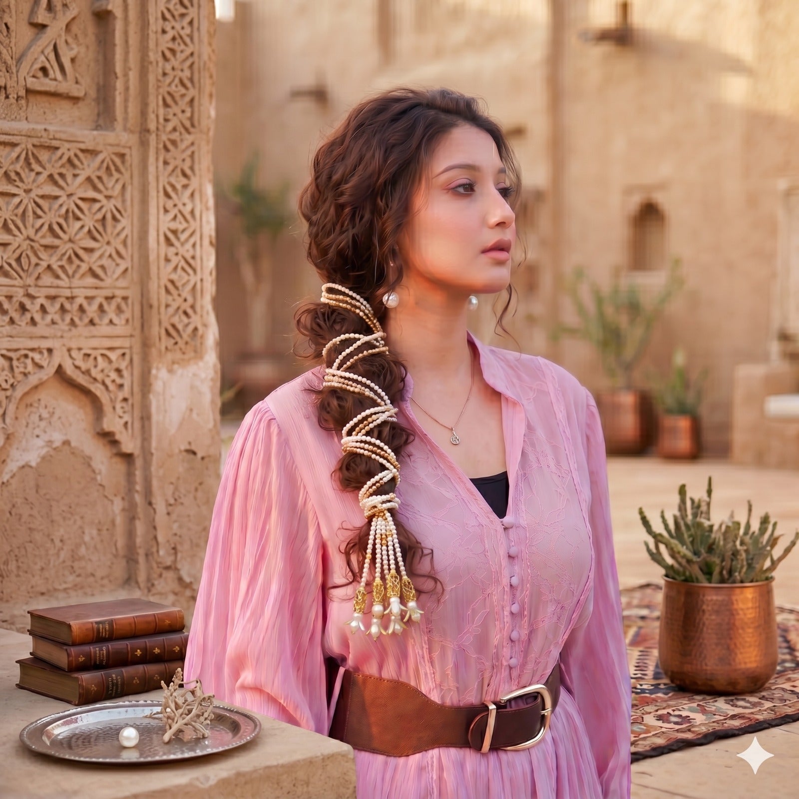 Elegant Kashmiri Parandi | Bridal & Mehndi Hair Accessory Pakistan
